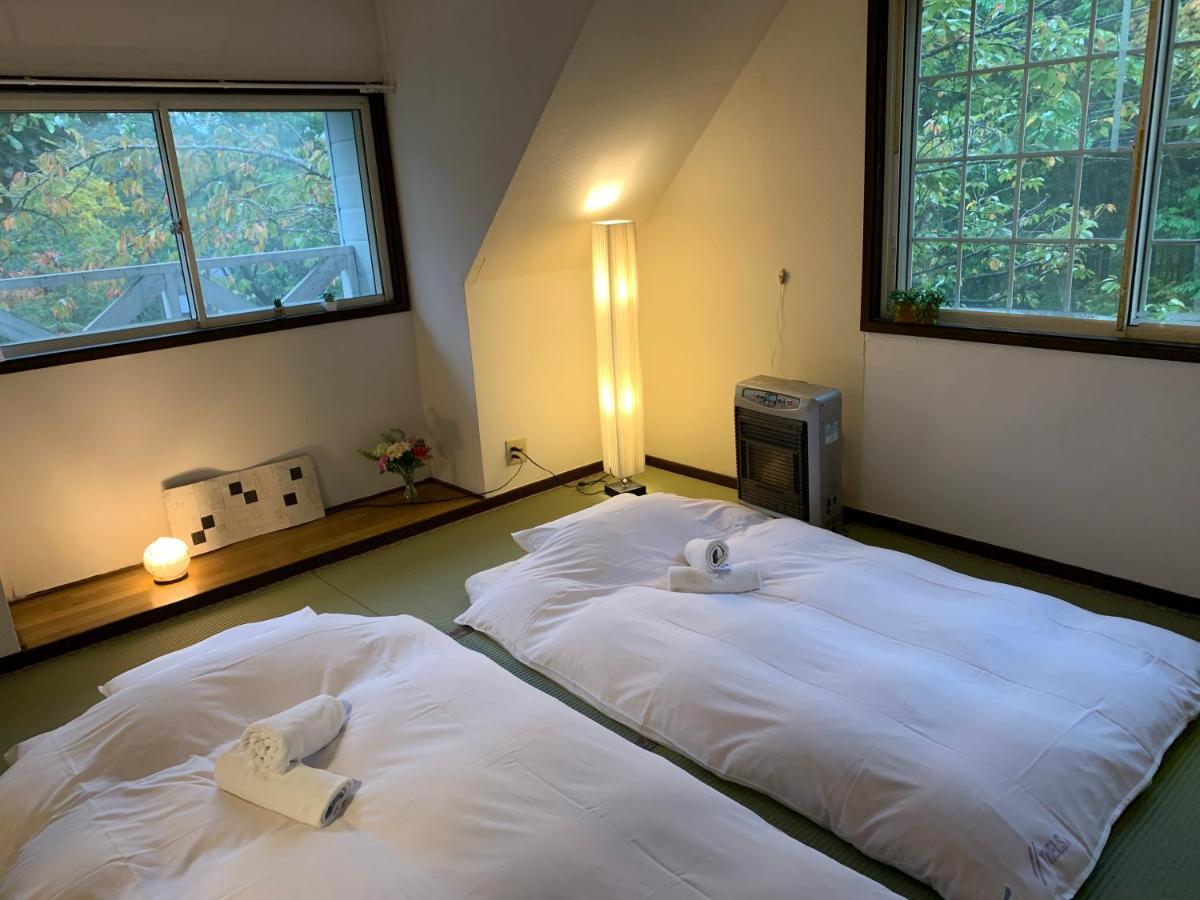 モンブラン白馬ファミリア バケーションハウス Vila Hakuba Exterior foto